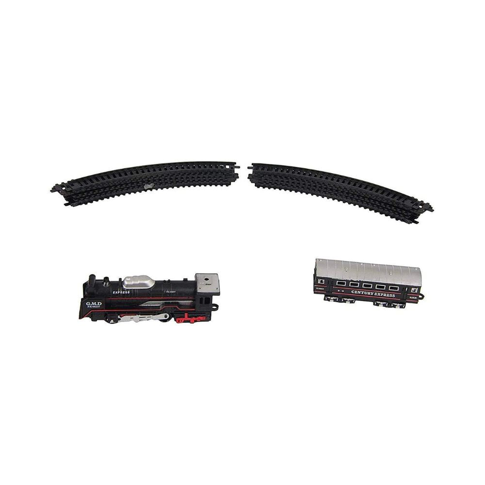 Battery Operated Vintage Train Set - 12 Pieces