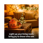 Battery Operated Light Up Christmas Tree - 50cm