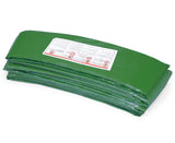 10ft Trampoline Replacement Safety Pad and Net Round 8 Poles Green