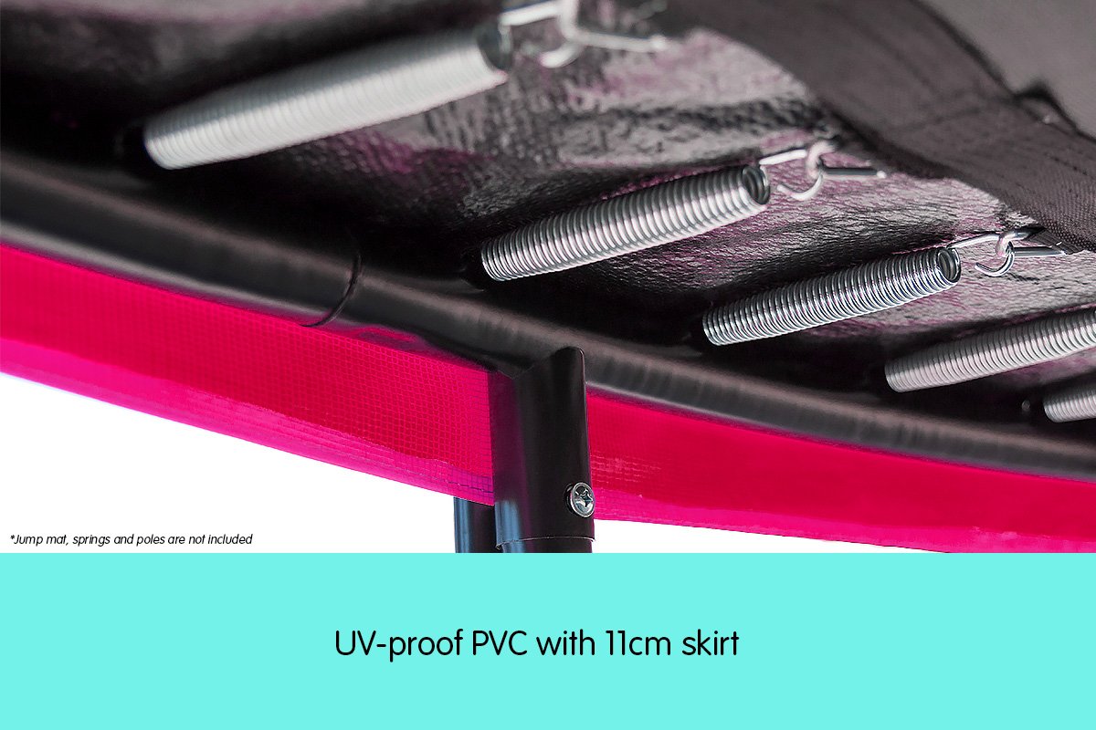 Powertrain Replacement Trampoline Spring Safety Pad - 14ft Pink