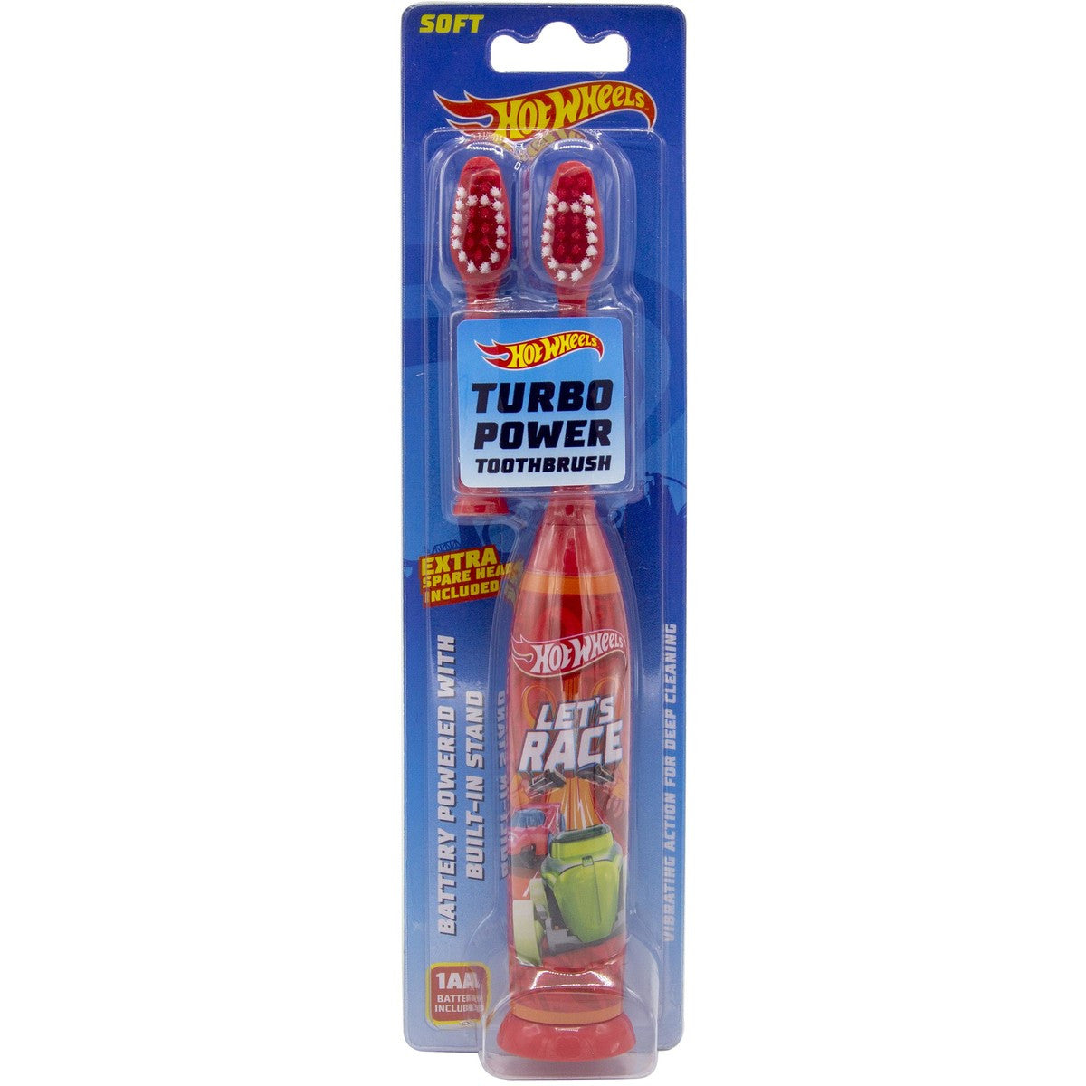 Kids Turbo Power Toothbrush With Spare Head