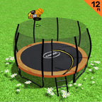 Kahuna 12ft Springless Trampoline with Basketball Set