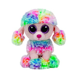 Ty Beanie Boos 6" Rainbow The Multicoloured Poodle