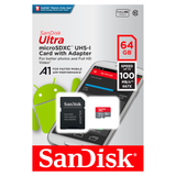 SanDisk 64GB Ultra Micro SDXC Memory Card (100MB/s)