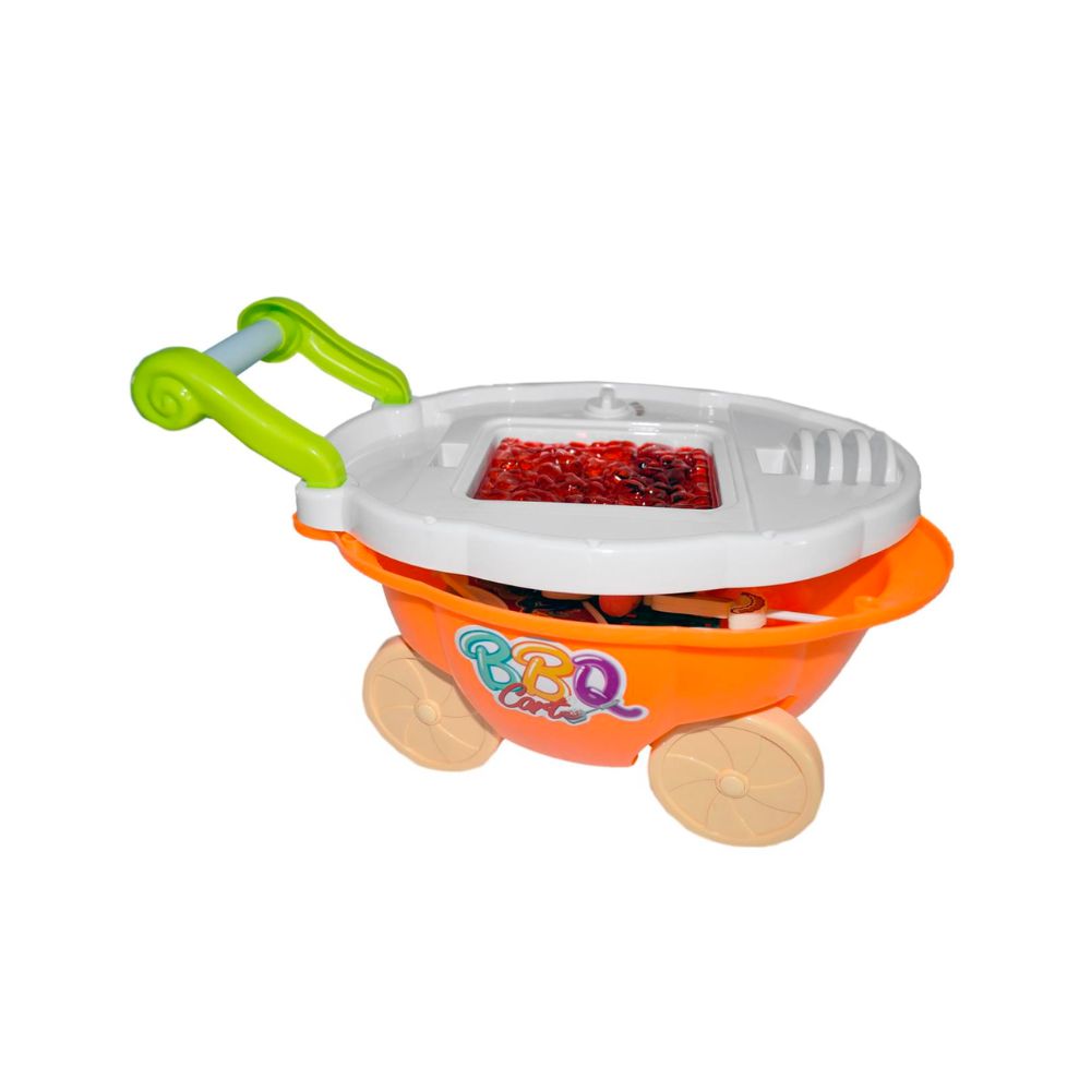 Rotating BBQ Cart Playset