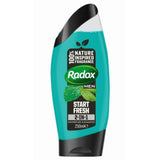 Radox 2-In-1 Shower Gel & Shampoo Strong 250ml