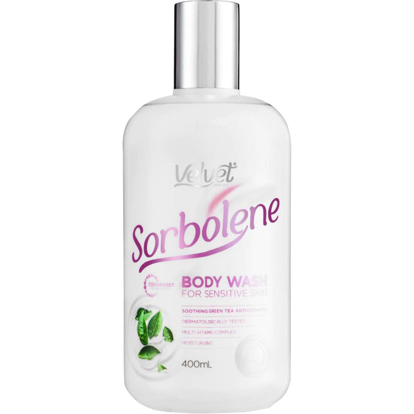 Velvet Sorbolene Body Wash 400mL (6 Pack)