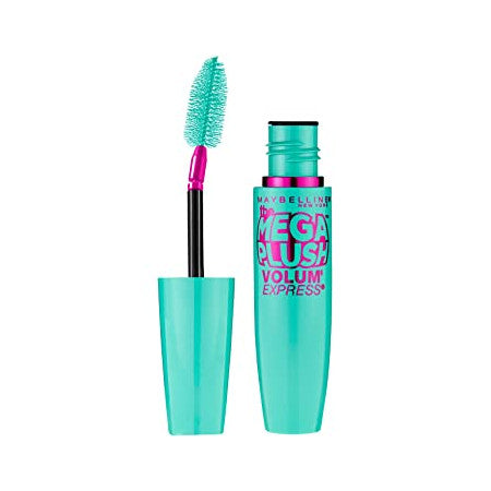Maybelline Mega Plush Volumizing Mascara - Blackest Black (9ml)