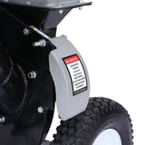 Ducar 7HP Wood Chipper Shredder Mulcher Petrol Silver Black