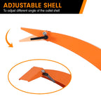 Ducar 7HP Wood Chipper Shredder Mulcher Grinder Petrol Orange