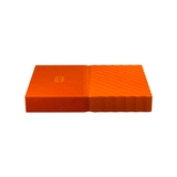 WD My Passport 4TB USB 3.0 Portable Hard Drive Orange (WDBYFT0040BOR-WESN)