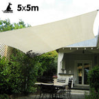 Wallaroo Waterproof Shade sail 5x5 160 GSM