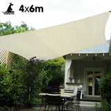 Wallaroo Waterproof Shade sail 4x6 160GSM