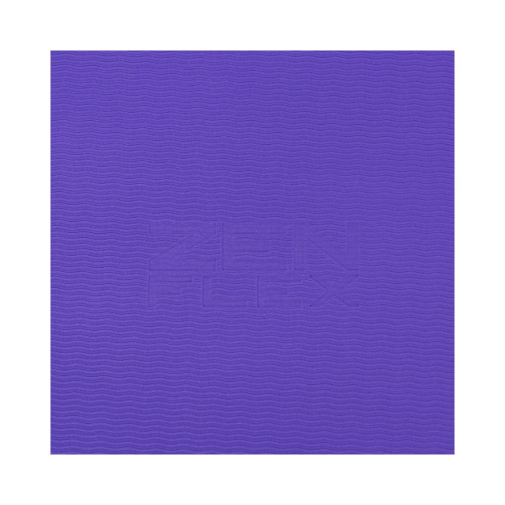 Zen Flex Fitness Exercise and Yoga Mat - Purple - 183x61x1cm